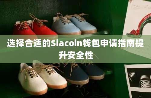 选择合适的Siacoin钱包申请指南提升安全性