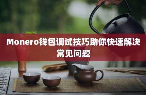 Monero钱包调试技巧助你快速解决常见问题