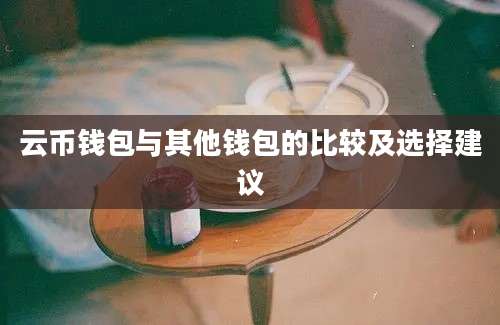 云币钱包与其他钱包的比较及选择建议