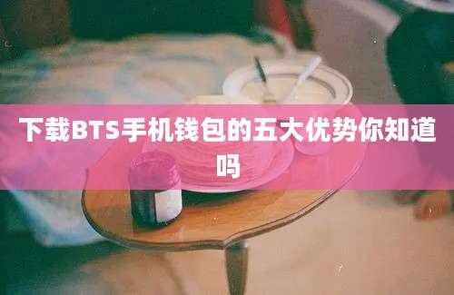 下载BTS手机钱包的五大优势你知道吗