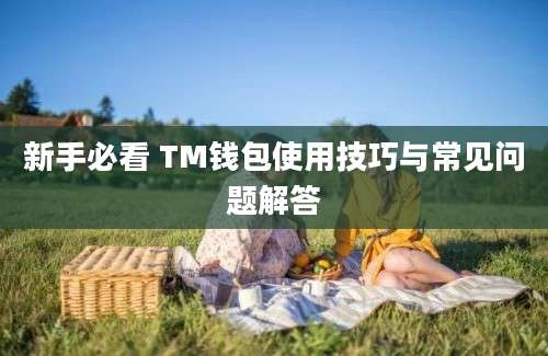 新手必看 TM钱包使用技巧与常见问题解答