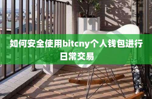 如何安全使用bitcny个人钱包进行日常交易