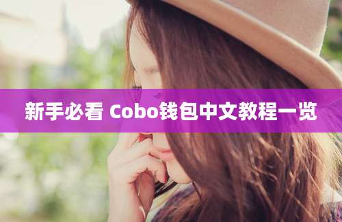 新手必看 Cobo钱包中文教程一览