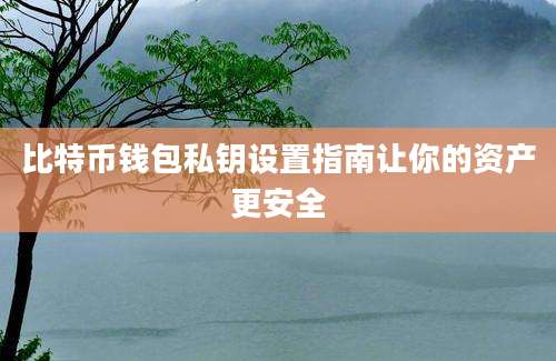 比特币钱包私钥设置指南让你的资产更安全