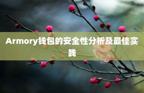 Armory钱包的安全性分析及最佳实践