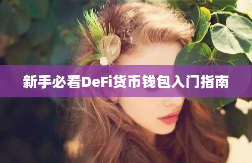 新手必看DeFi货币钱包入门指南